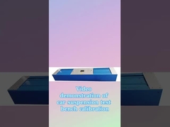 自動車の懸垂の試験台校正のビデオデモ