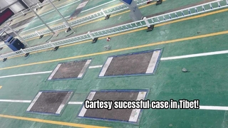 チベット雷霧市の事例！Cartesy、高地に総合車両検査ラインの設置に成功