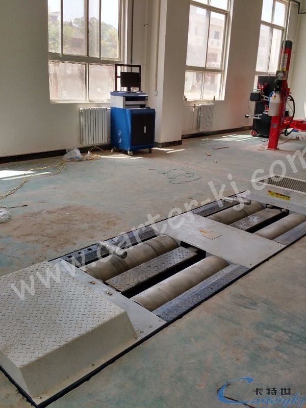 シャーシダイナモメーターによるトラック・バス/自動車用ブルーパワー性能試験バンク