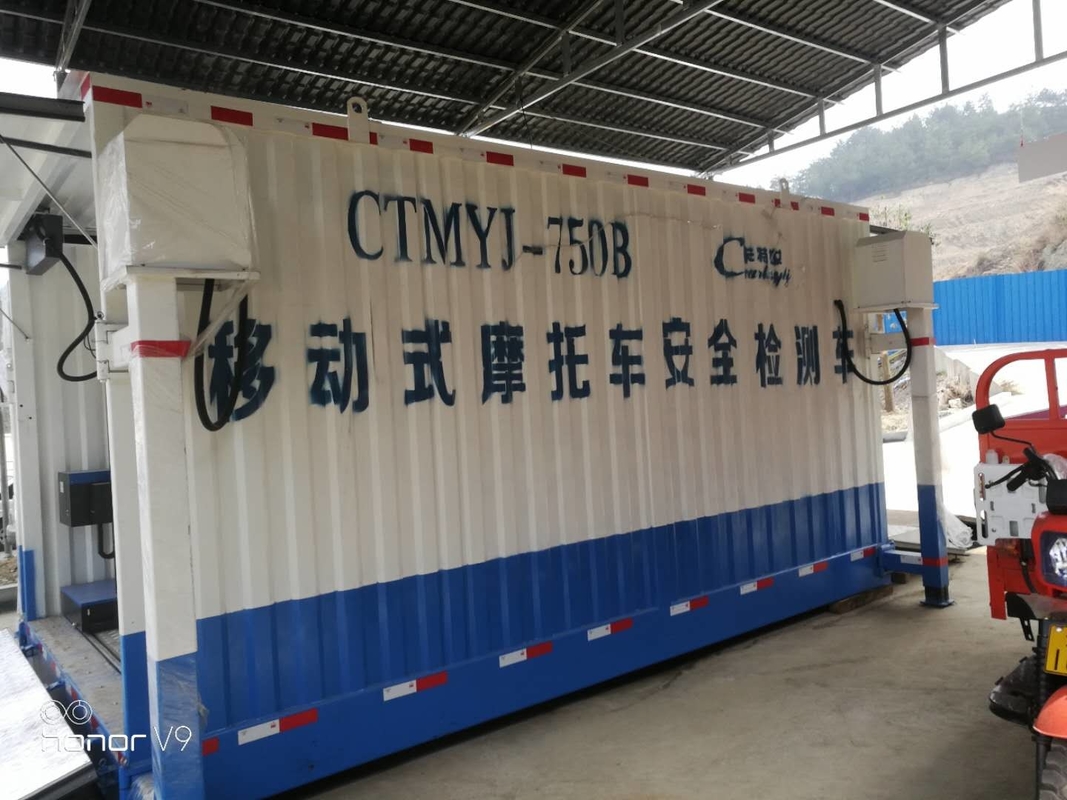 作業位置 モバイル車両安全試験線 700kg 負荷 CTMYJ-750B モバイル試験ステーション バイク