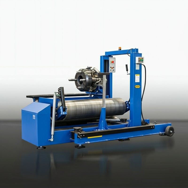 4WD車用ポータブル可動式トラックローラーブレーキテスター 10T容量 車両試験ライン 車両検査装置