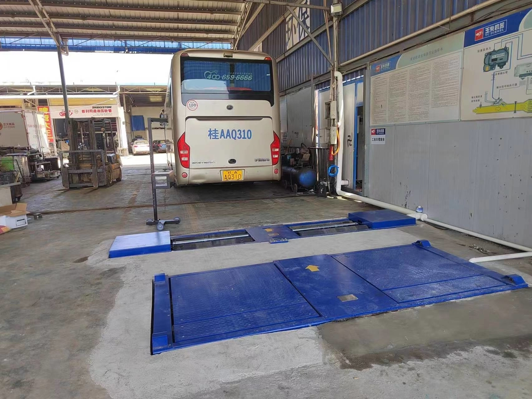 Cartesykj 15T 車両の二次整備および試験車線 軸負荷の横滑りテスト付きのロールブレーキテスト