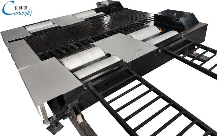 Cartesykj 4WD 馬力マシン 自動車のパワーパフォーマンスとシャーシ ダイナモメーターマシン 2000hp 2つの渦巻き電流 調整可能な軸間距離