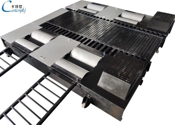 Cartesykj 4WD 馬力マシン 自動車のパワーパフォーマンスとシャーシ ダイナモメーターマシン 2000hp 2つの渦巻き電流 調整可能な軸間距離