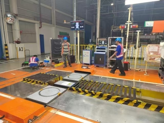 CTZJ-15 トラック 車両 ステアリングアングル テスト 負荷 15T タッチスクリーン付き LCD制御装置
