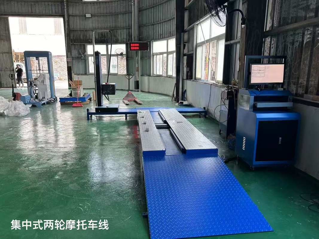 CTMT-300B 地下での動作のために特別に設計された3つの3000ワットの冷却ファンを持つカスタマイズされた総合型オートバイテスト機
