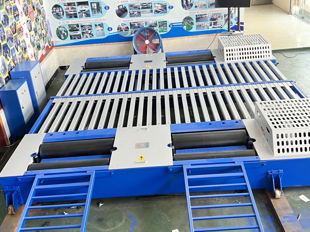 CTDCG-3-4WD 4WD車 車両試験レーン 車台ダイナモメーター 馬力測定機 1台の渦電流 1000馬力 1つのフリーローラー