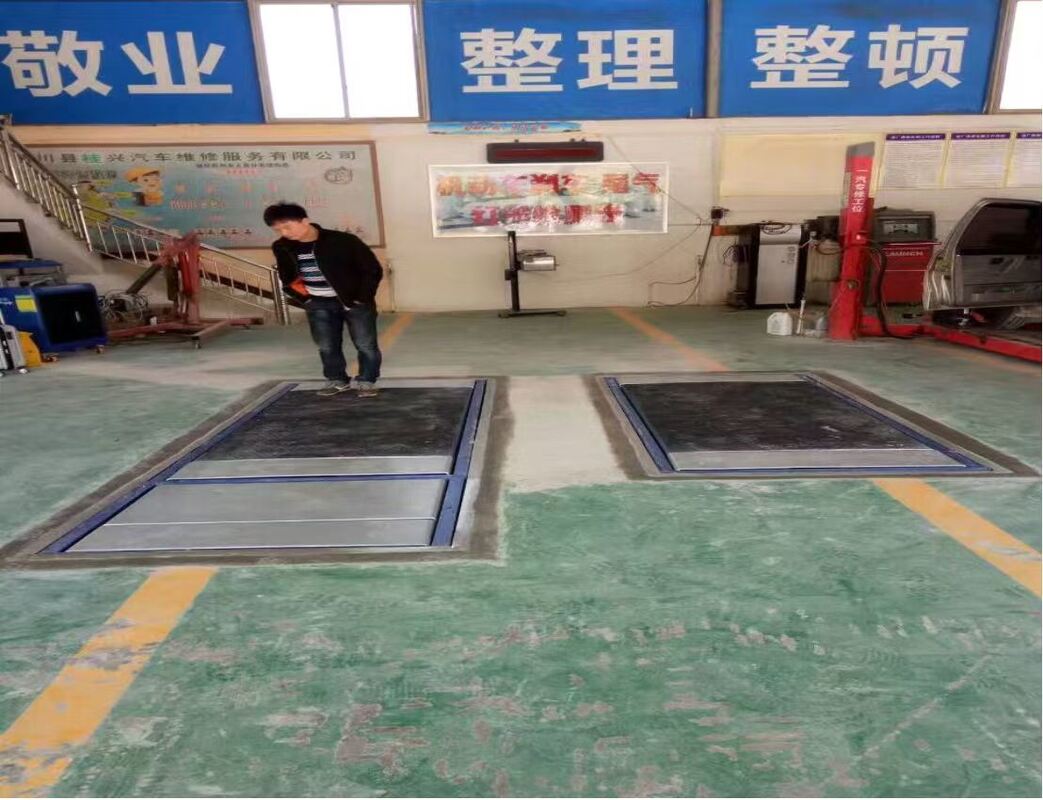 Cartesykj 高級フラットブレーキテスター 3T 10T 15T 車検装置車両テストレーン 2CTHPB-13 サイドスリップサスペンション軸重ブレーキテスター付き