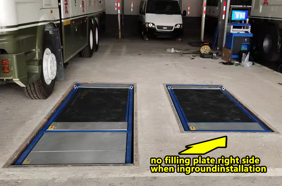 Cartesykj 高級フラットブレーキテスター 3T 10T 15T 車検装置車両テストレーン 2CTHPB-13 サイドスリップサスペンション軸重ブレーキテスター付き