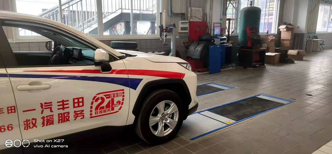 Cartesykj 高級フラットブレーキテスター 3T 10T 15T 車検装置車両テストレーン 2CTHPB-13 サイドスリップサスペンション軸重ブレーキテスター付き