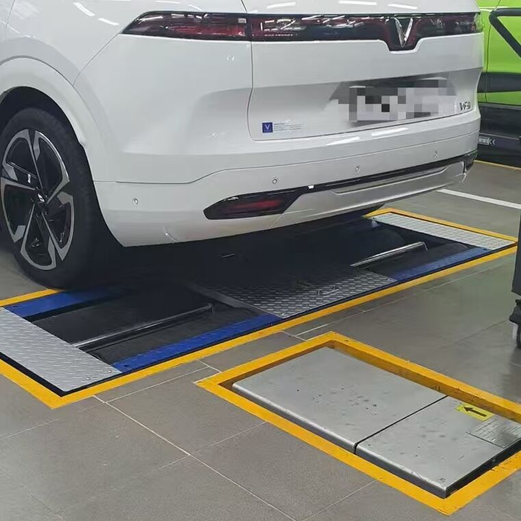 Cartesy ブランド CTGT-3-3C ローラートリニティ車両テストラインローラーブレーキテスター軸荷重付き軽車両用単板サイドスリップテスター