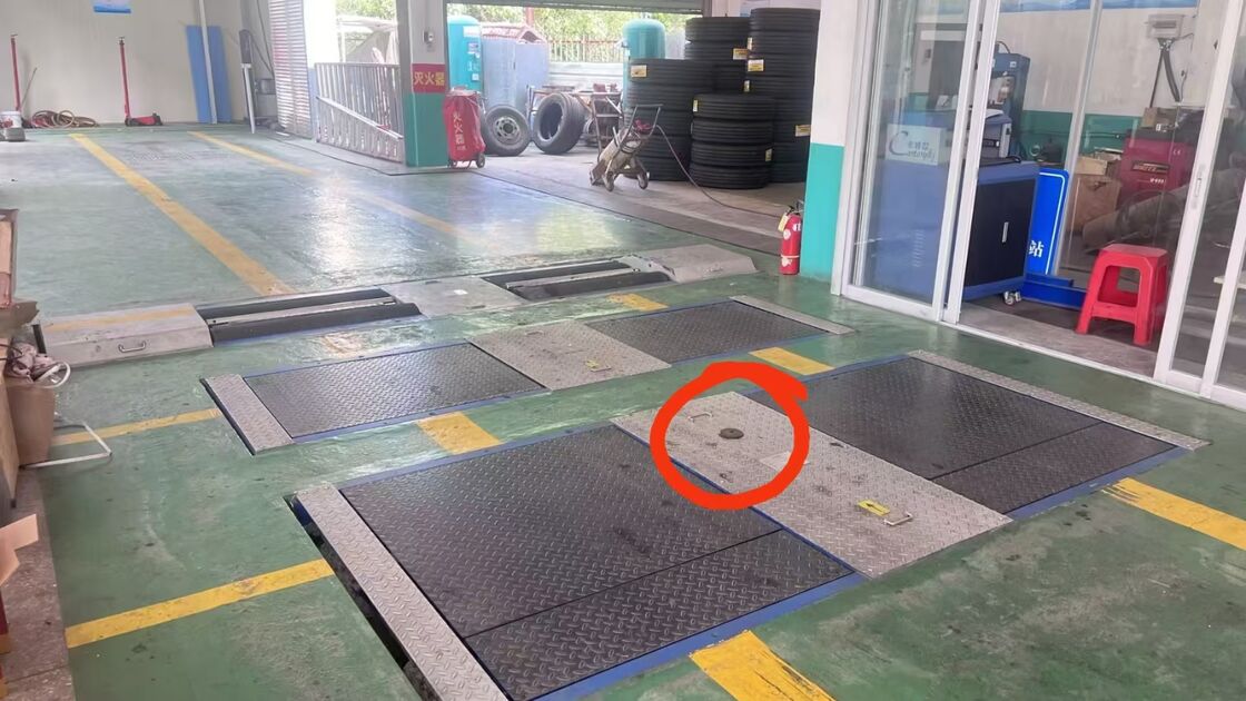 Cartesy 10t 負荷 CTCH-10 車両の横滑りテスト 車両検査機器 トラックと自動車用