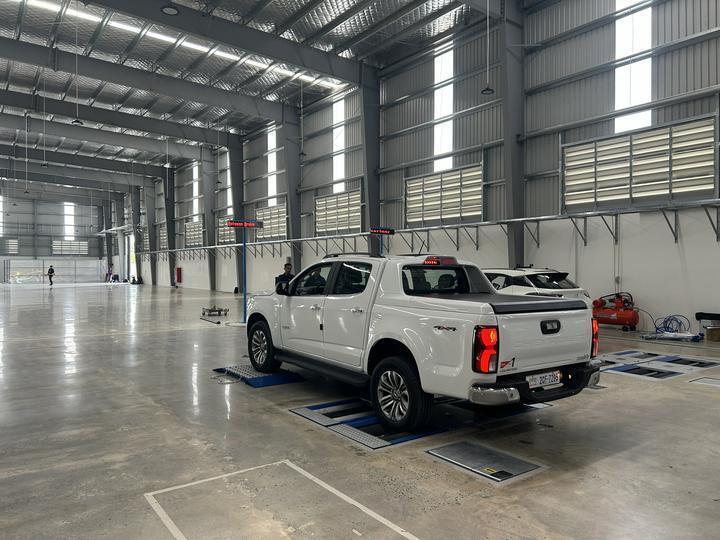 Cartesy ブランド CTGT-3-3C ローラートリニティ車両テストラインローラーブレーキテスター軸荷重付き軽車両用単板サイドスリップテスター