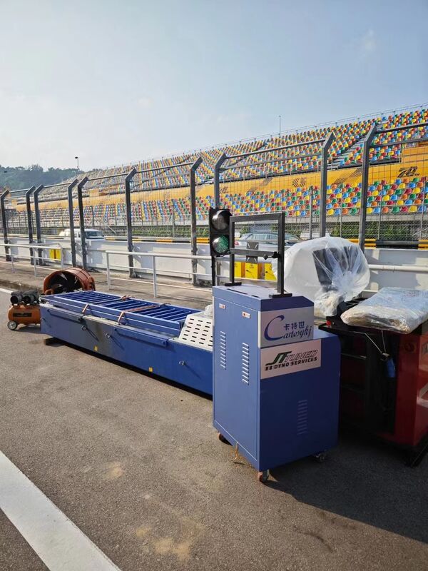 4t 負荷車両・シャシダイナモメーター 160kW 最大吸収力と3000kg 最大軸負荷 自動車性能試験