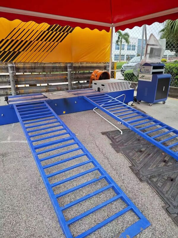 4t 負荷車両・シャシダイナモメーター 160kW 最大吸収力と3000kg 最大軸負荷 自動車性能試験