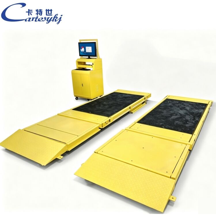 Cartesykj 高級フラットブレーキテスト 13T 車両検査機器 車両試験車線 2CTHPB-10