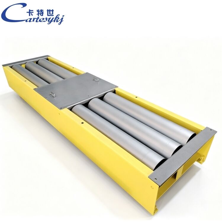 車両検査機器用 Cartesy Pneumati CTZG-15 フリーローラー、積載量15トン、耐腐食性、空気圧ロック