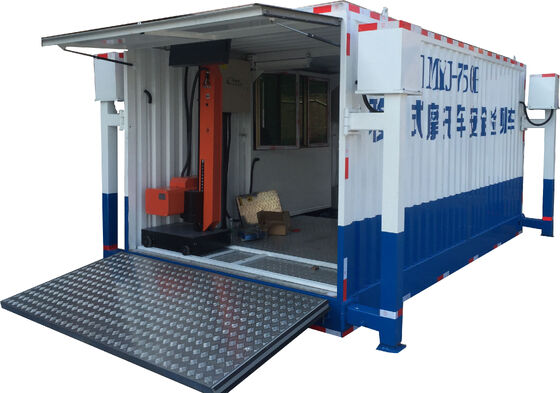 カルテシクジ モバイル・バイク・テスト・ライン セキュリティ・テスト・ライン 700kg 負荷 CTMYJ-750B モバイル・テスト・ステーション